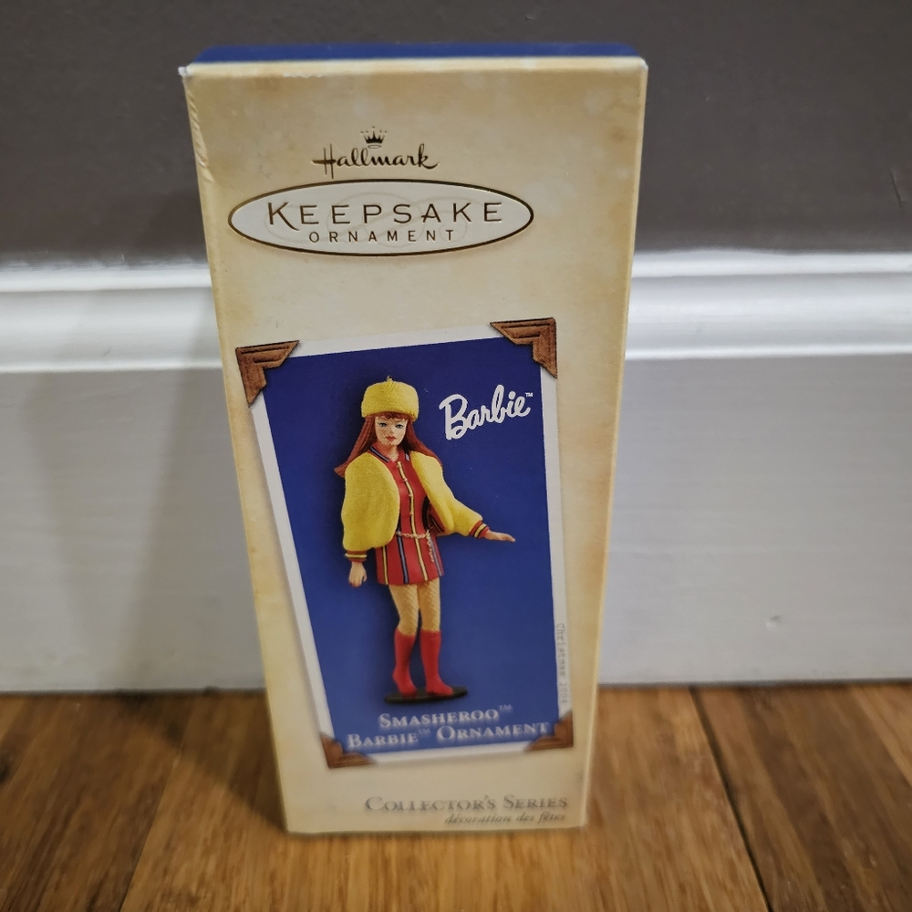 ✨️ New Hallmark Keepsake Smasheroo Barbie Christmas Ornament 2004 11th in S…
